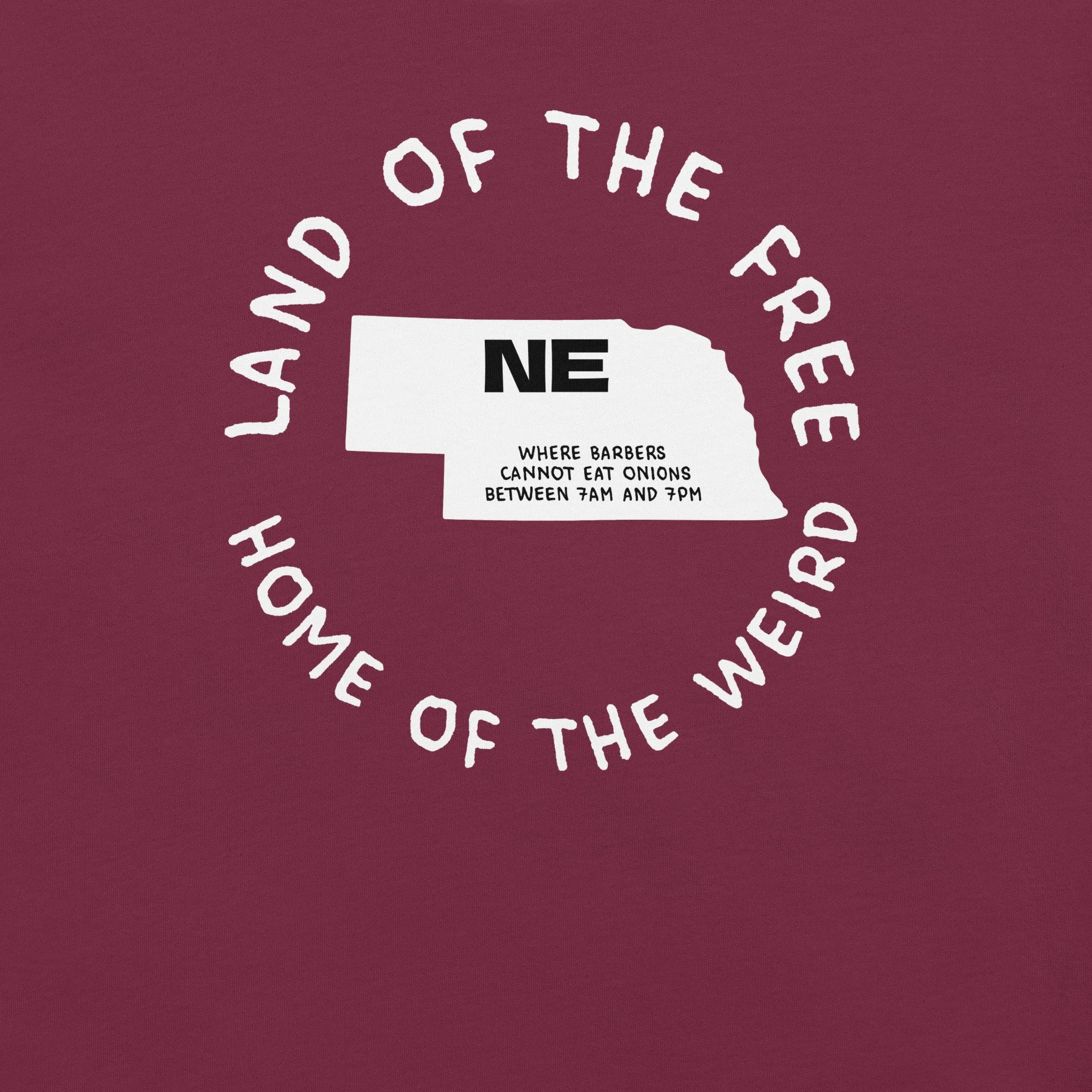 unisex-staple-t-shirt-maroon-front-68275631f174a.jpg