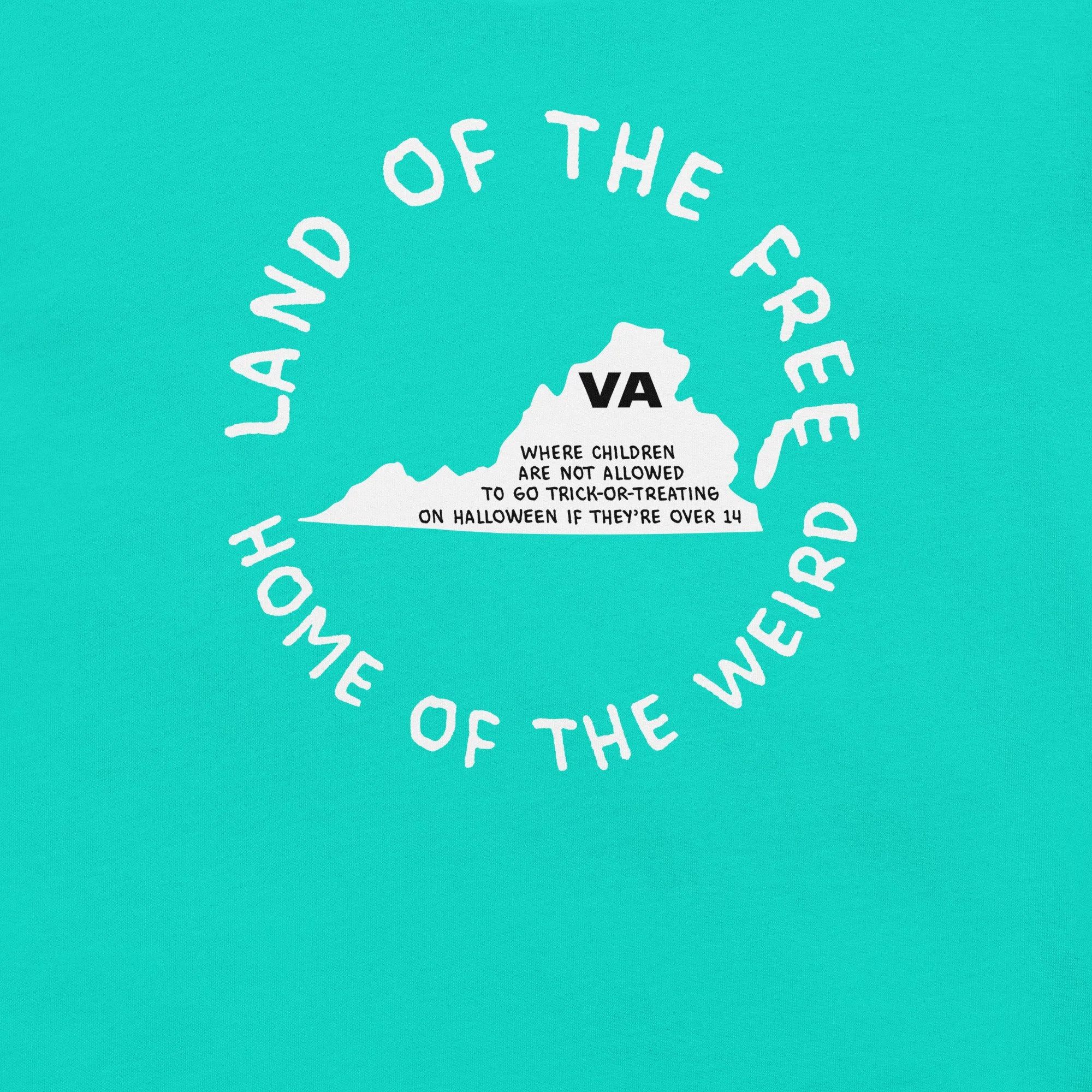 unisex-staple-t-shirt-teal-front-6827960fdd104.jpg