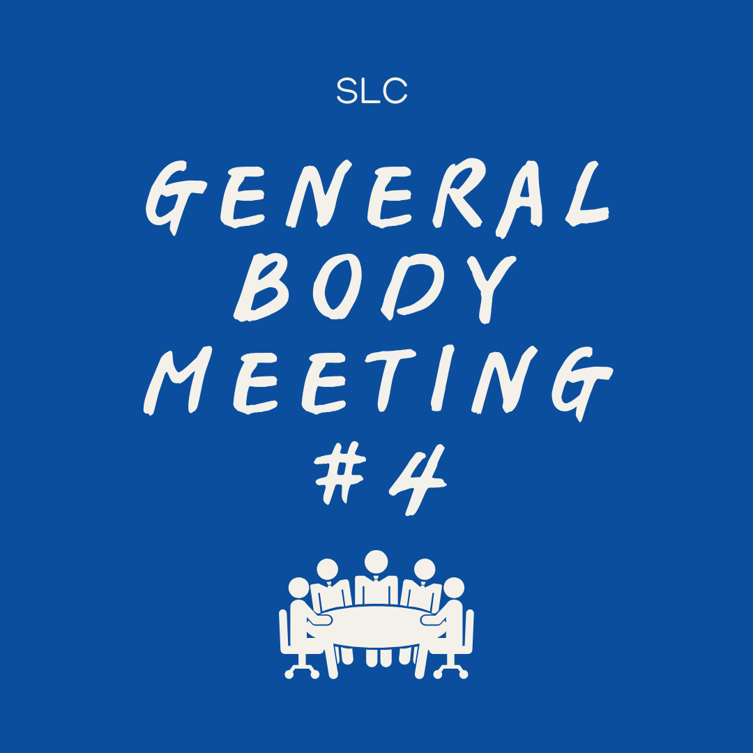 General Body Meeting #4
