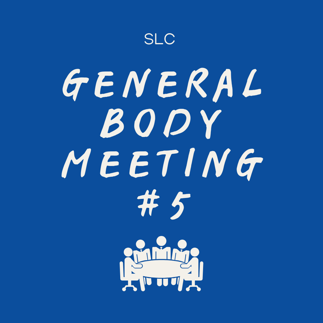 General Body Meeting #5