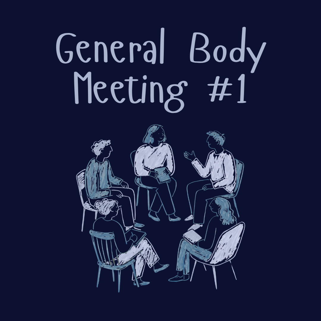 General Body Meeting #1