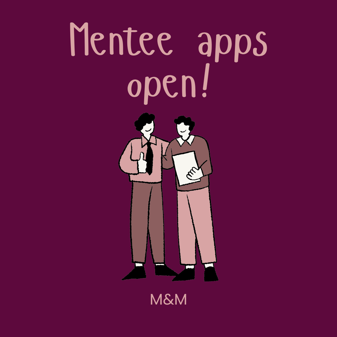 Mentee Applications Open