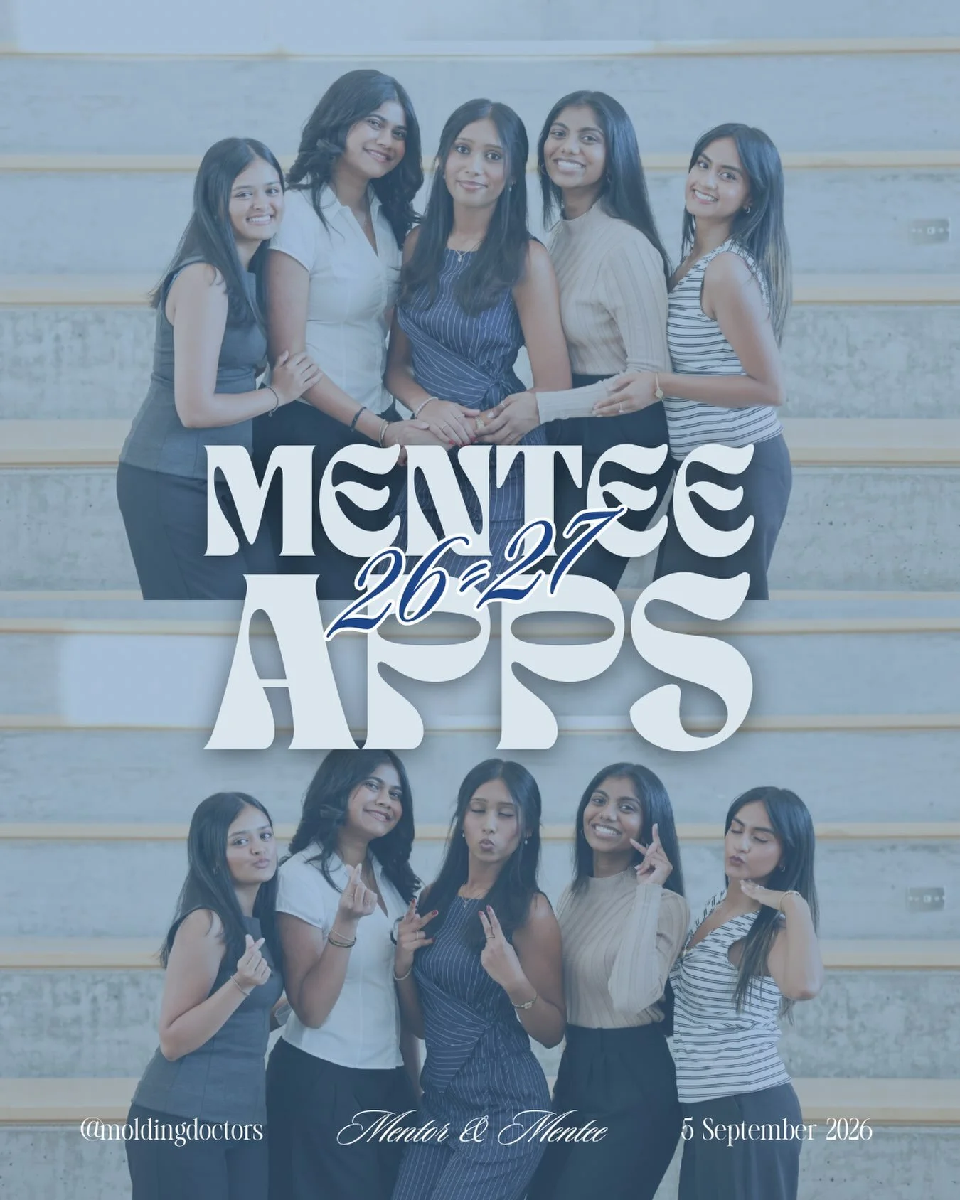 So excited to announce that our Mentee apps for our M&amp;M Program is returning this year! If you are interested in becoming a Mentee and having the amazing opportunity to connect with an upperclassmen mentor, consider applying. Application are open