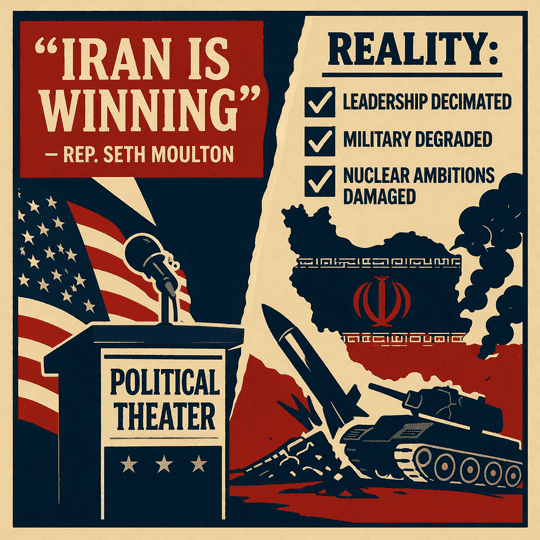 Todd Talk | Seth Moulton’s Iran Claim Misses the Bigger Picture