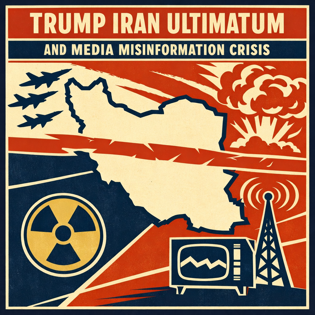 The Stack: Trump Iran Ultimatum and Media Misinformation Crisis