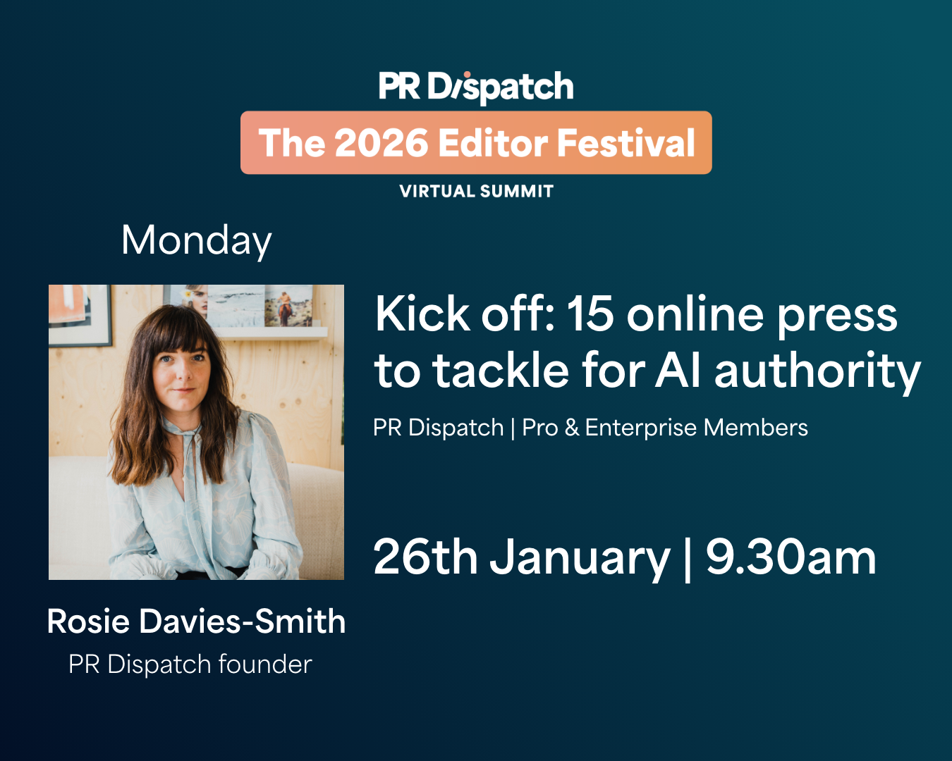 Kick off & 15 online press to target for AI shopping authority