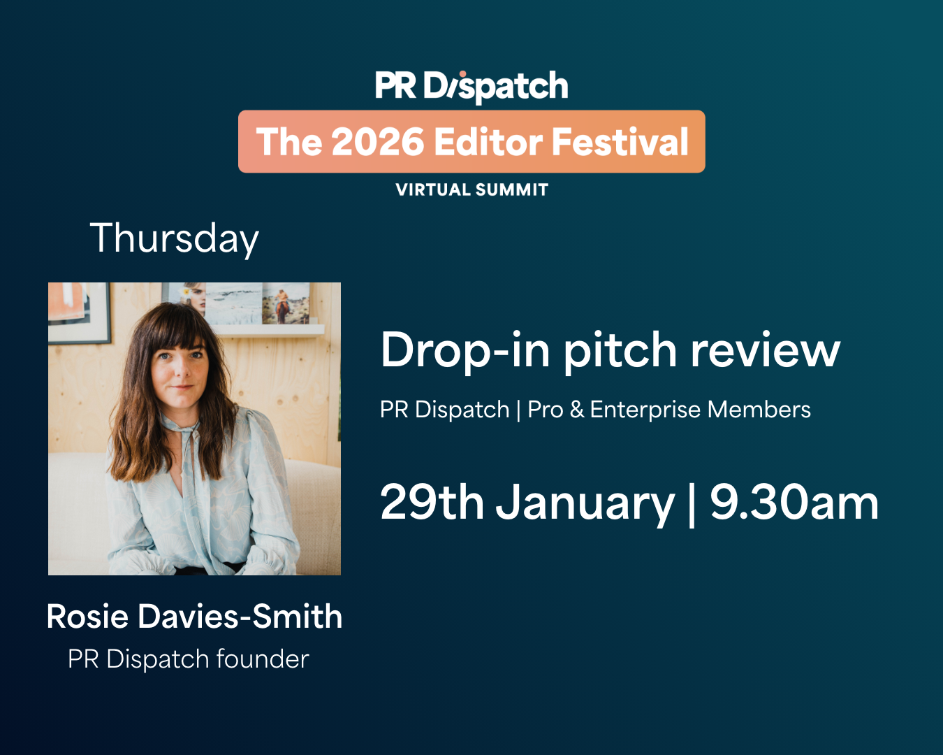 Drop-in pitch review