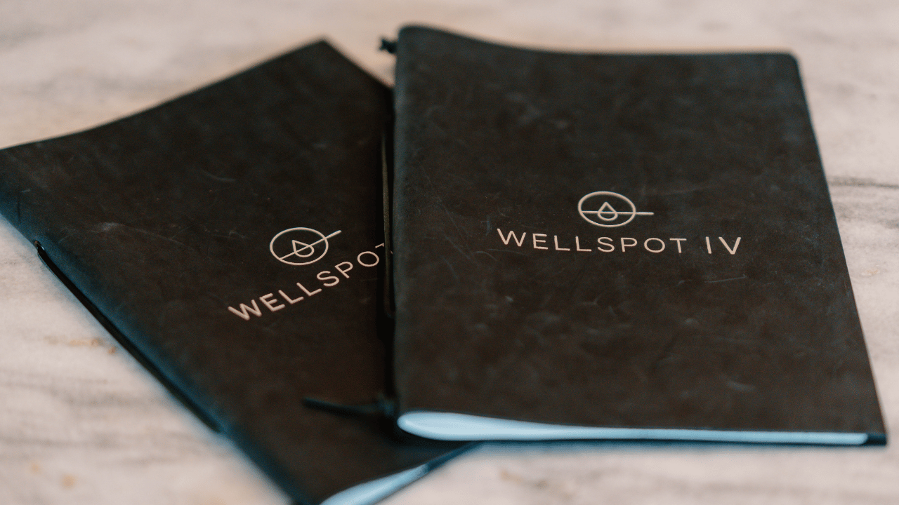 two Books on a table