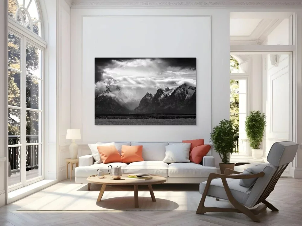 Silent Vigil — Pronghorns Beneath the Tetons | Dave Miller - Images of Natural Splendor