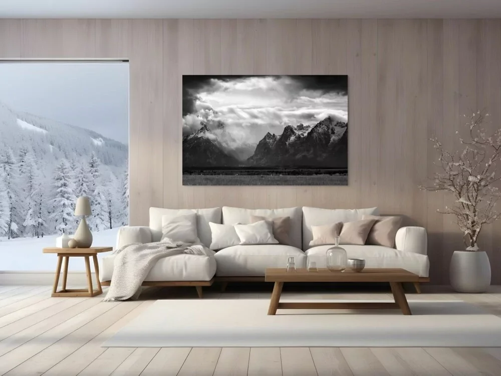 Silent Vigil — Pronghorns Beneath the Tetons | Dave Miller - Images of Natural Splendor