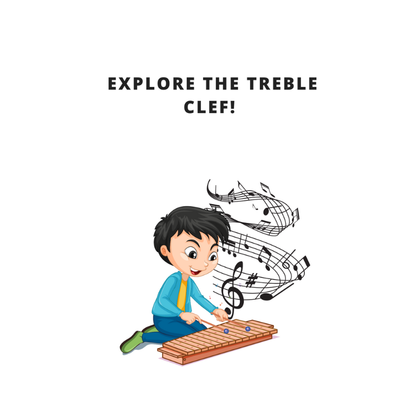 Explore Treble Clef! An Activity book for Beginning Music Students