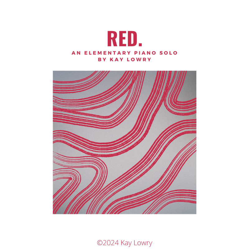 Educational Learning Piano Reig Red main image 0