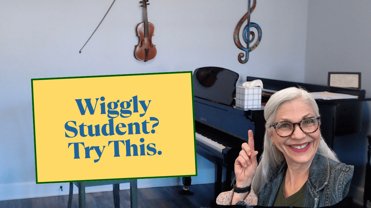 What Do You Do With a Wiggly Piano Student? (A Black Key Game That Works)
