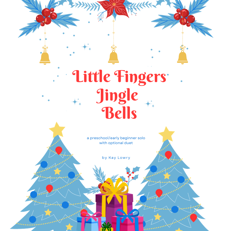 Little Fingers Jingle Bells - a studio-licensed preschool/early beginner song