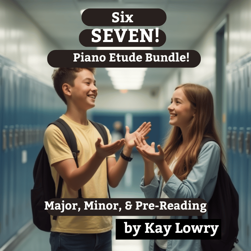 6-7 Piano Technique Etudes Bundle
