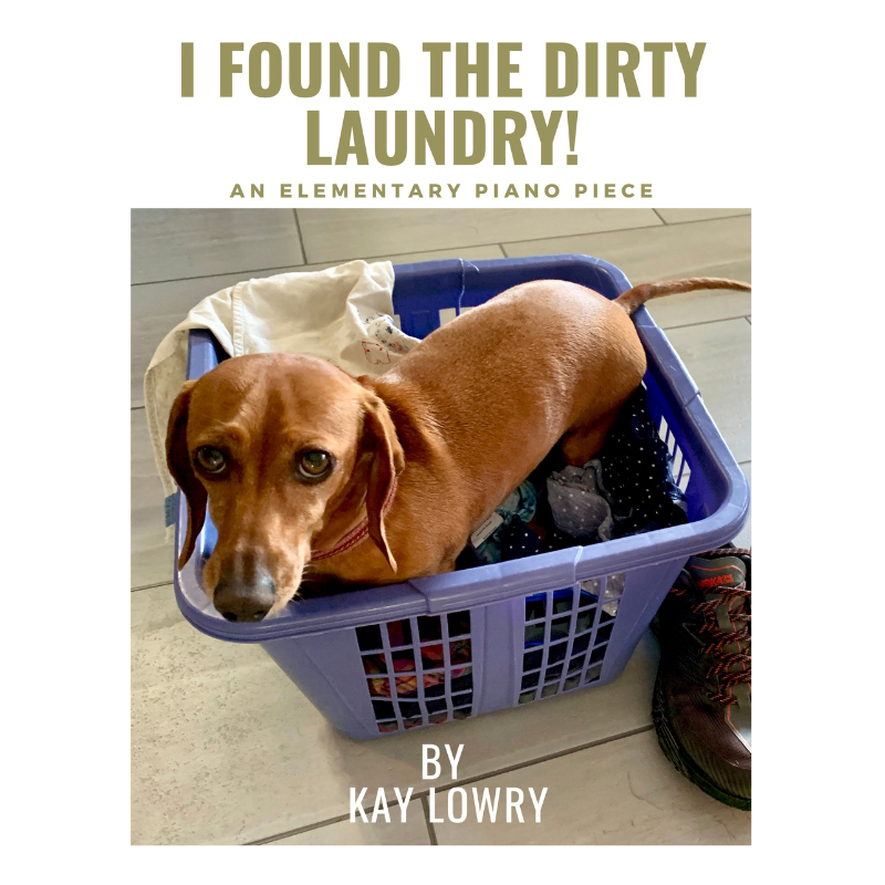 I Found the Dirty Laundry! – Early Elementary Piano Solo (Studio Licensed)