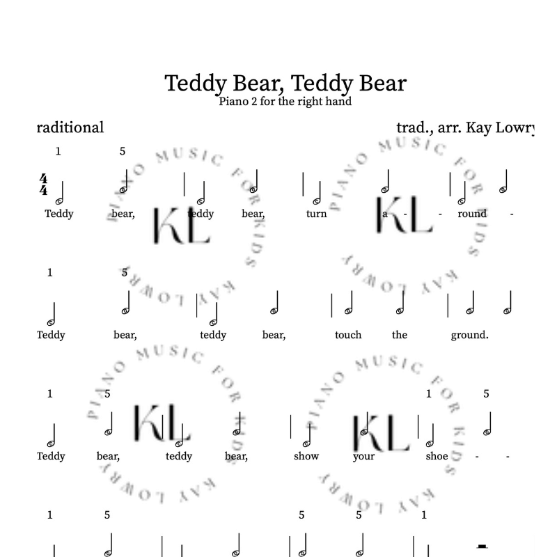 Teddy Bear Beginner part 2 piano.png