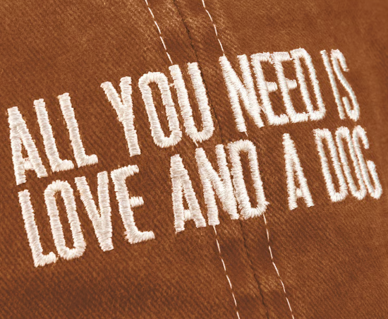 Hat - Love and a Dog, close up.png