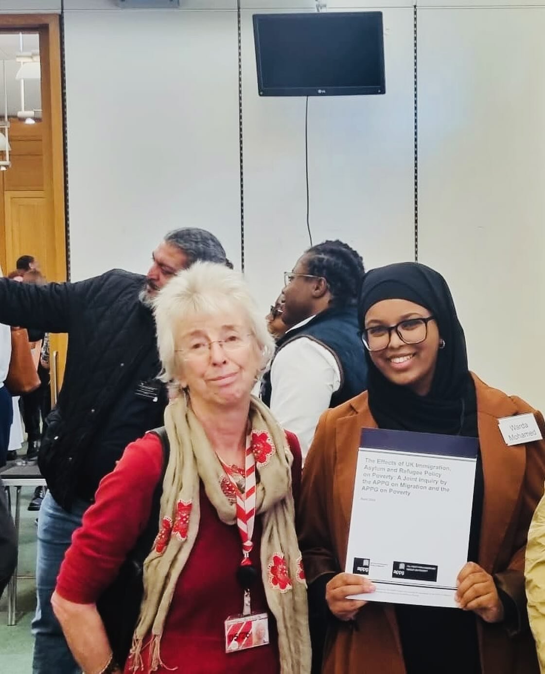 Grateful to have been part of the Report Launch on The Effects of UK Immigration Policy on Poverty. A huge thank you to Baroness Ruth Lister and Baroness Nosheena Mobarik for attentively hearing our concerns regarding unaccompanied asylum-seeking chi
