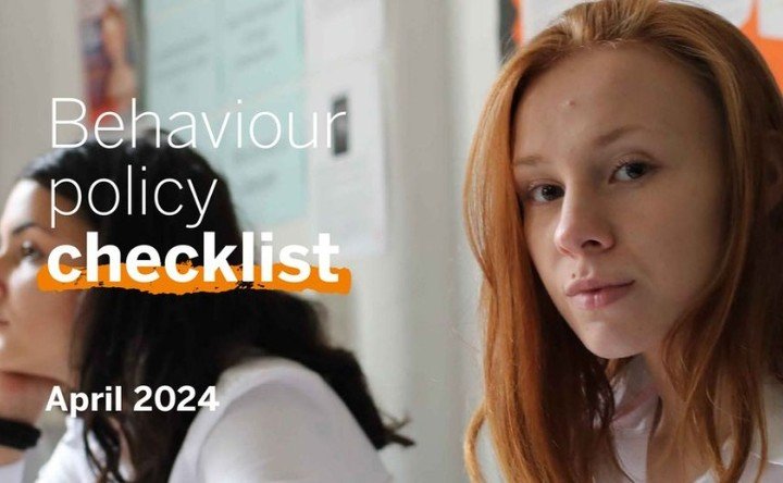 🌟 Exciting Announcement! 🌟 We're thrilled to unveil the 2024 Behaviour Policy Checklist, led by @thechildrenssociety  in collaboration with with us and The Difference. 📚 Co-created with input from young minds affected by school exclusion, this too