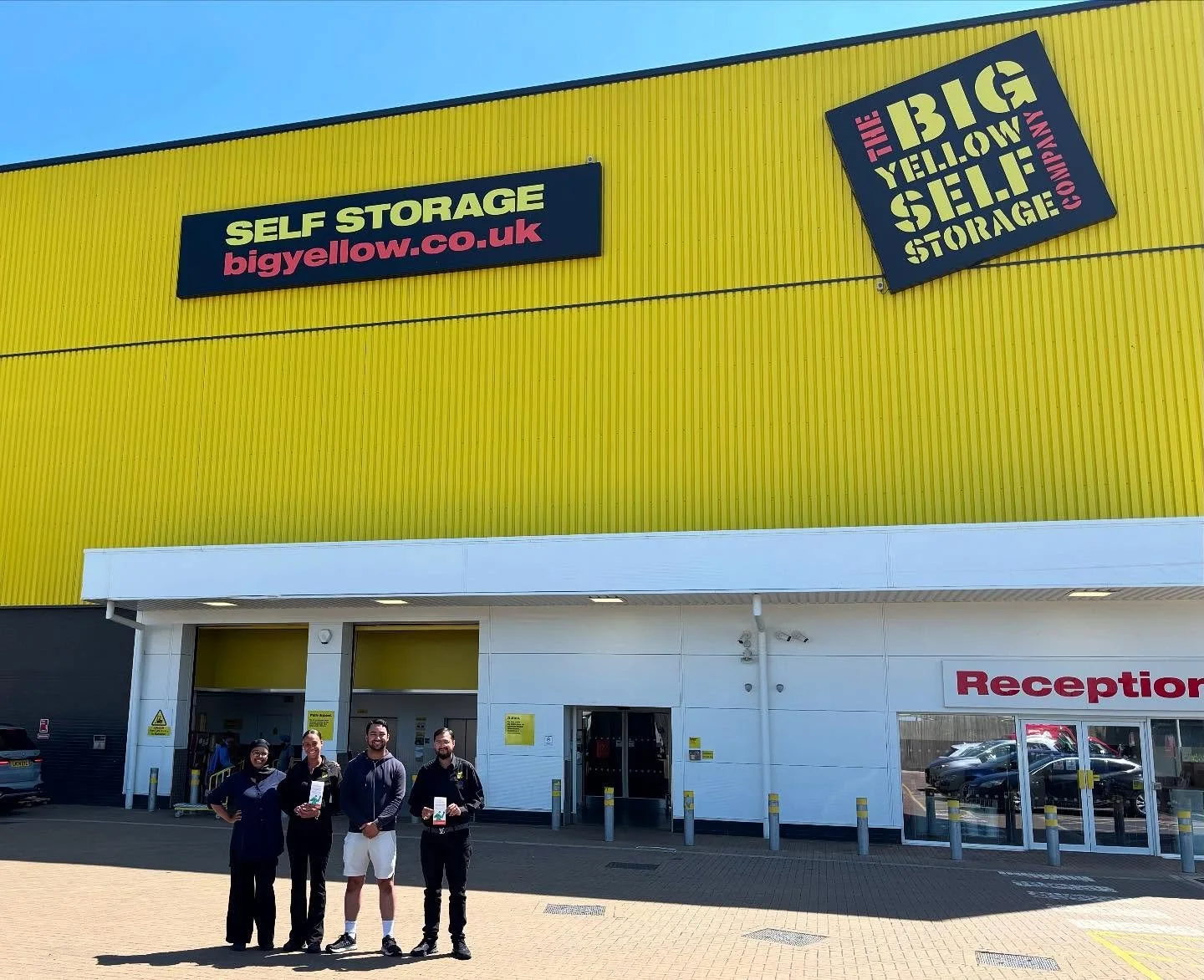 📦✨ We&rsquo;re thrilled to announce our new partnership with @bigyellowselfstorage in Southall/Hayes! 💛

As a small grassroots organisations, space has always been a challenge&mdash;especially as our community work grows. Thanks to Big Yellow&rsquo