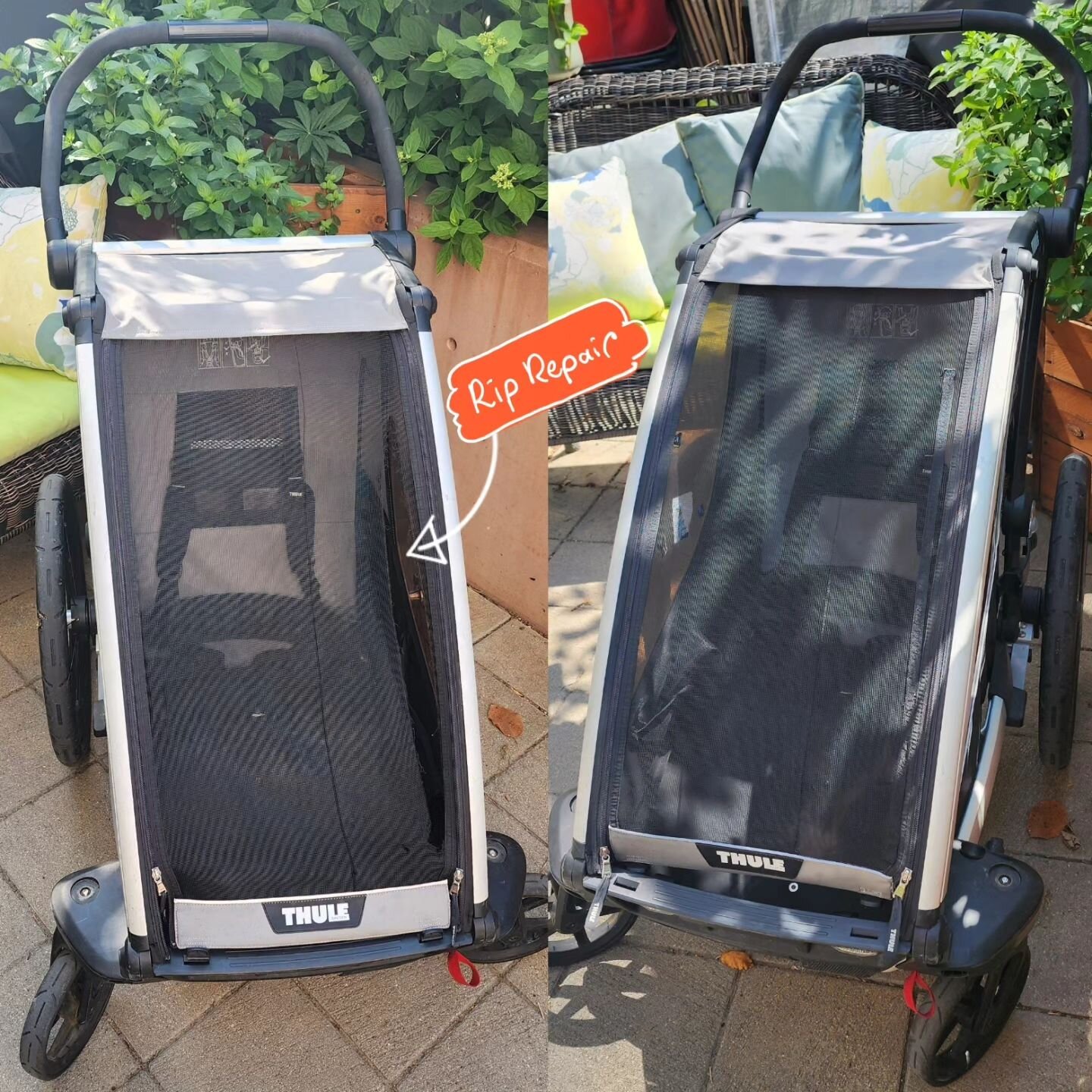 It's not commonly requested, but before you resort to buying new, come by for a chat to see if I can help you fix it!

#righttorepair #thulechariot #strollerrepair #torontorepair #cabbagetowntoronto #regentparklife #repairdontreplace #fixit #torontot