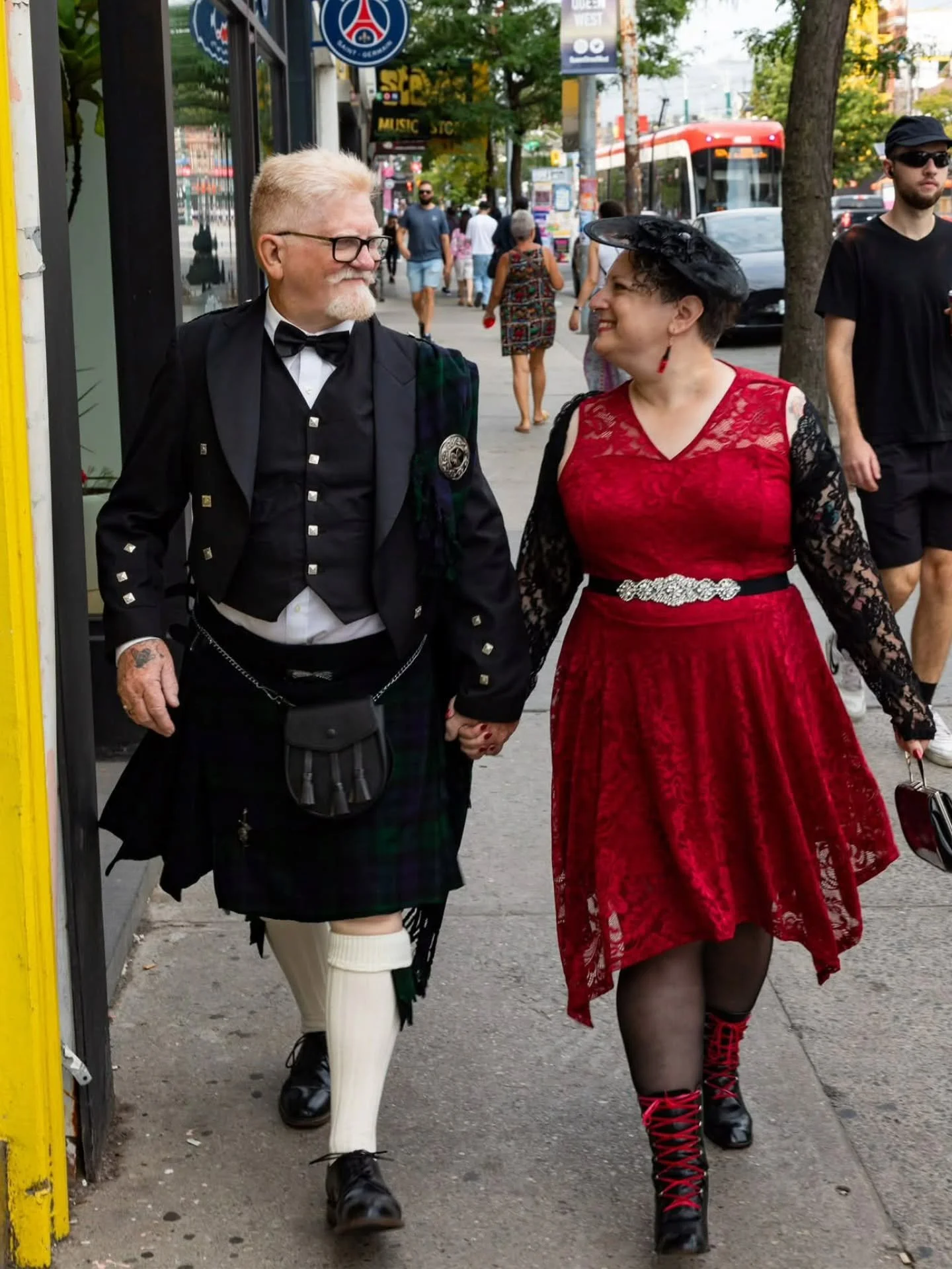 Kate and John looking sharp for their wedding this season 🪢 Every season is wedding season in Toronto ❤️❤️

Bridal alterations for the sweetest neighbours in the hood, we have the best day job here 🙌 pop by if you ever need to have things snazzy'd 