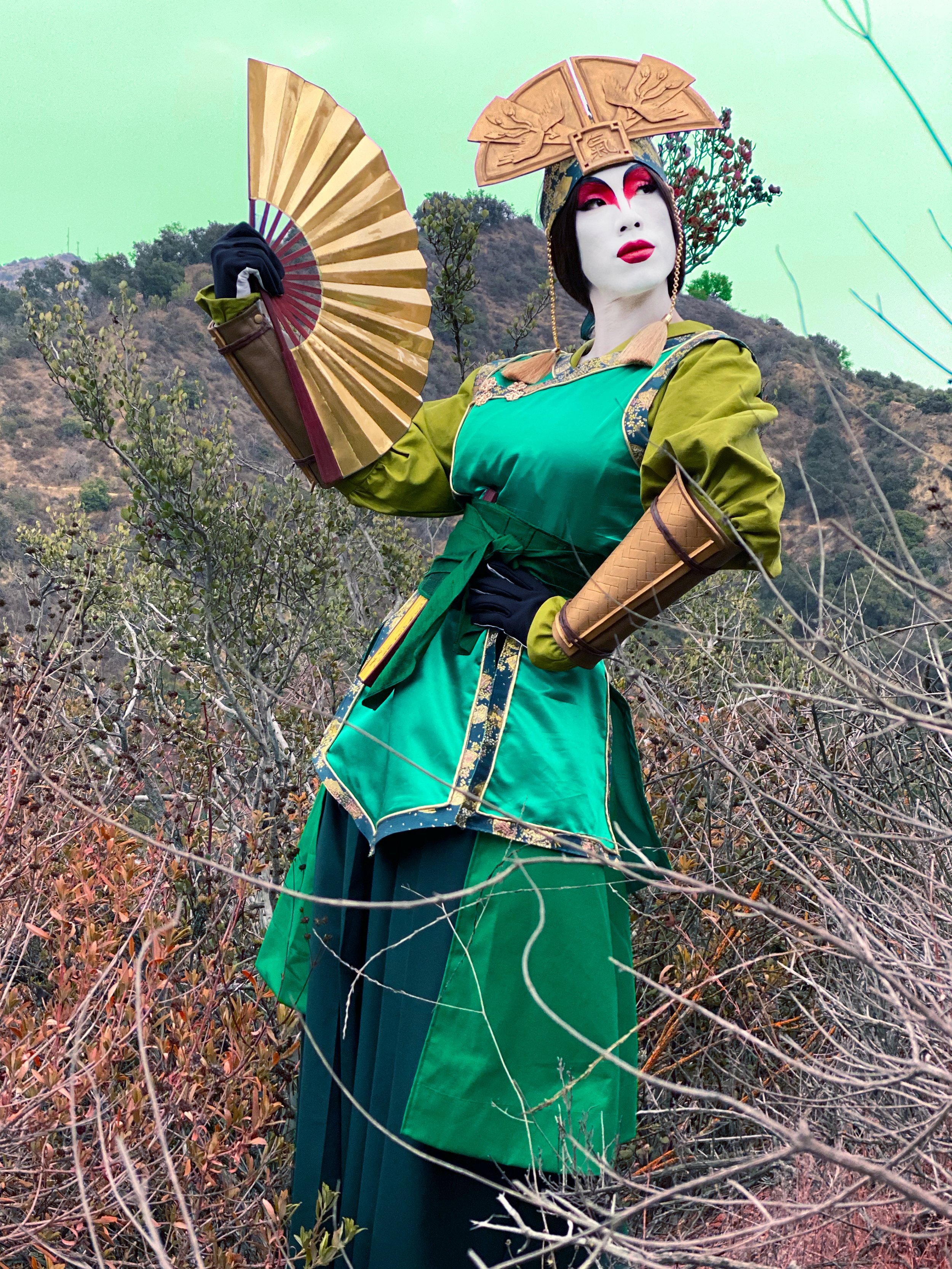 Kyoshi cosplay Eugene Lee Yang Try Guys Fan Expo Toronto