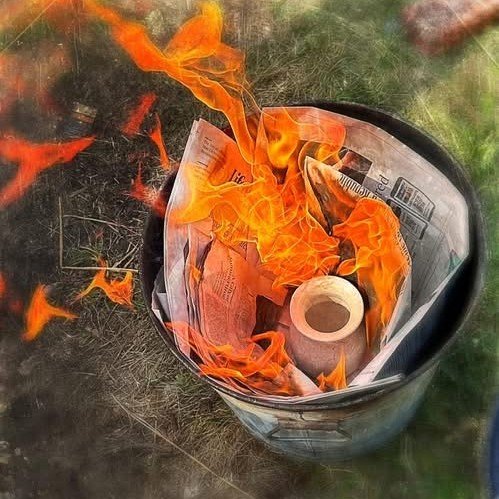 Raku firing: May 17, 2025 9:00am-noon