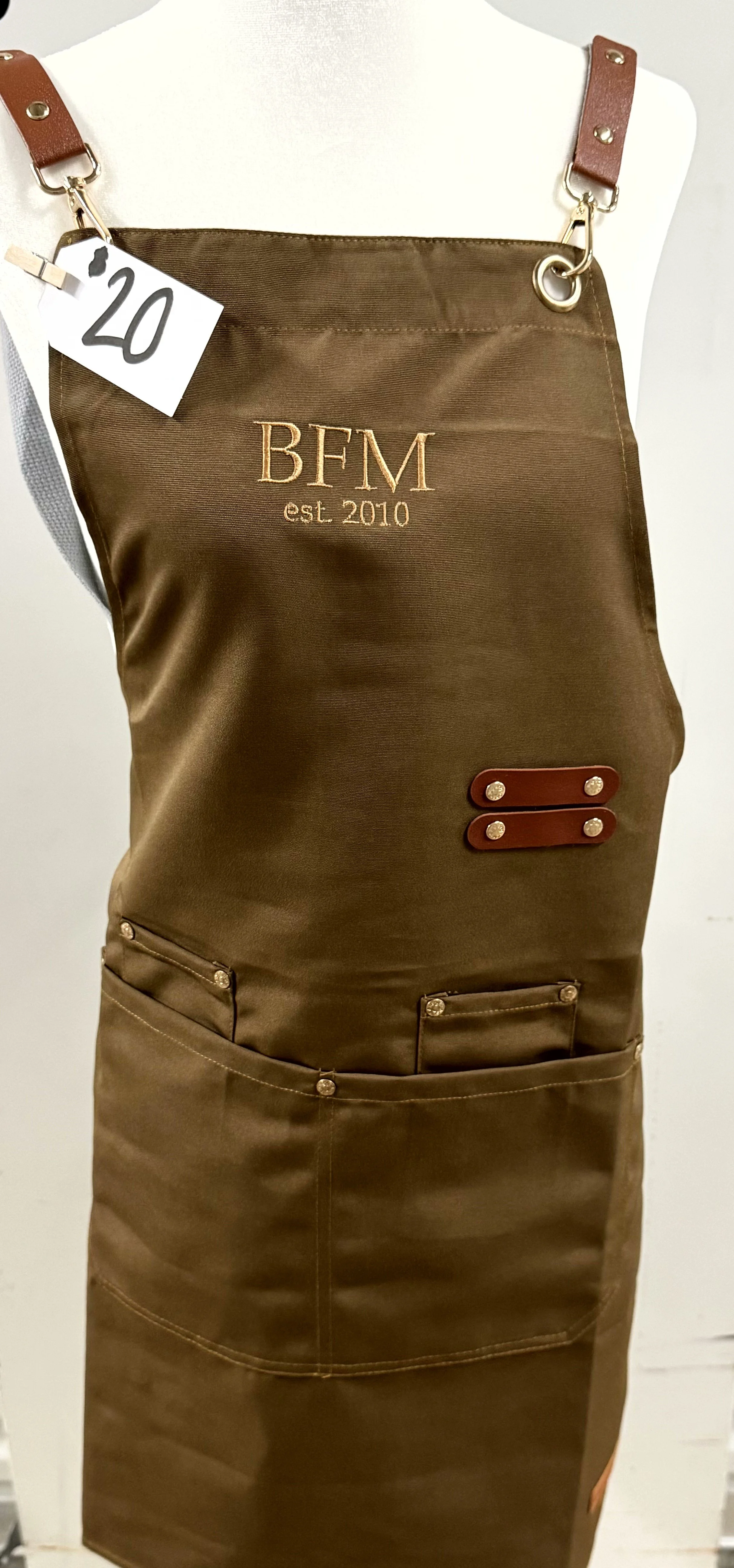 Embroidered BFM Apron
