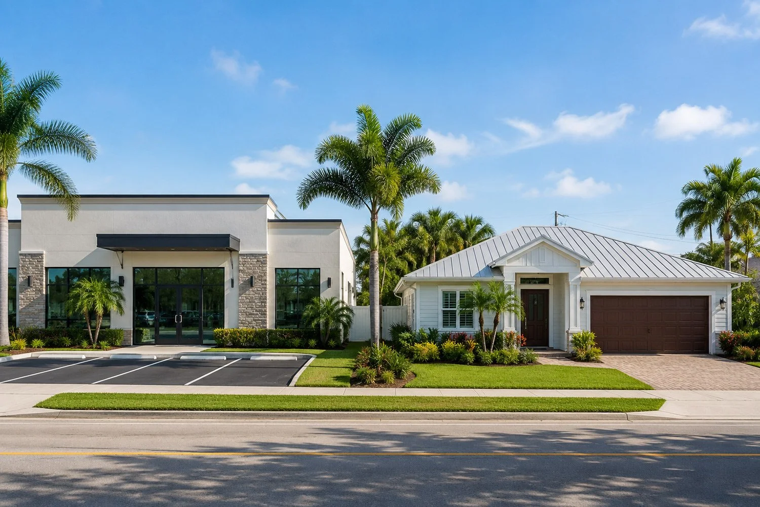 Partition of Commercial vs. Residential Property