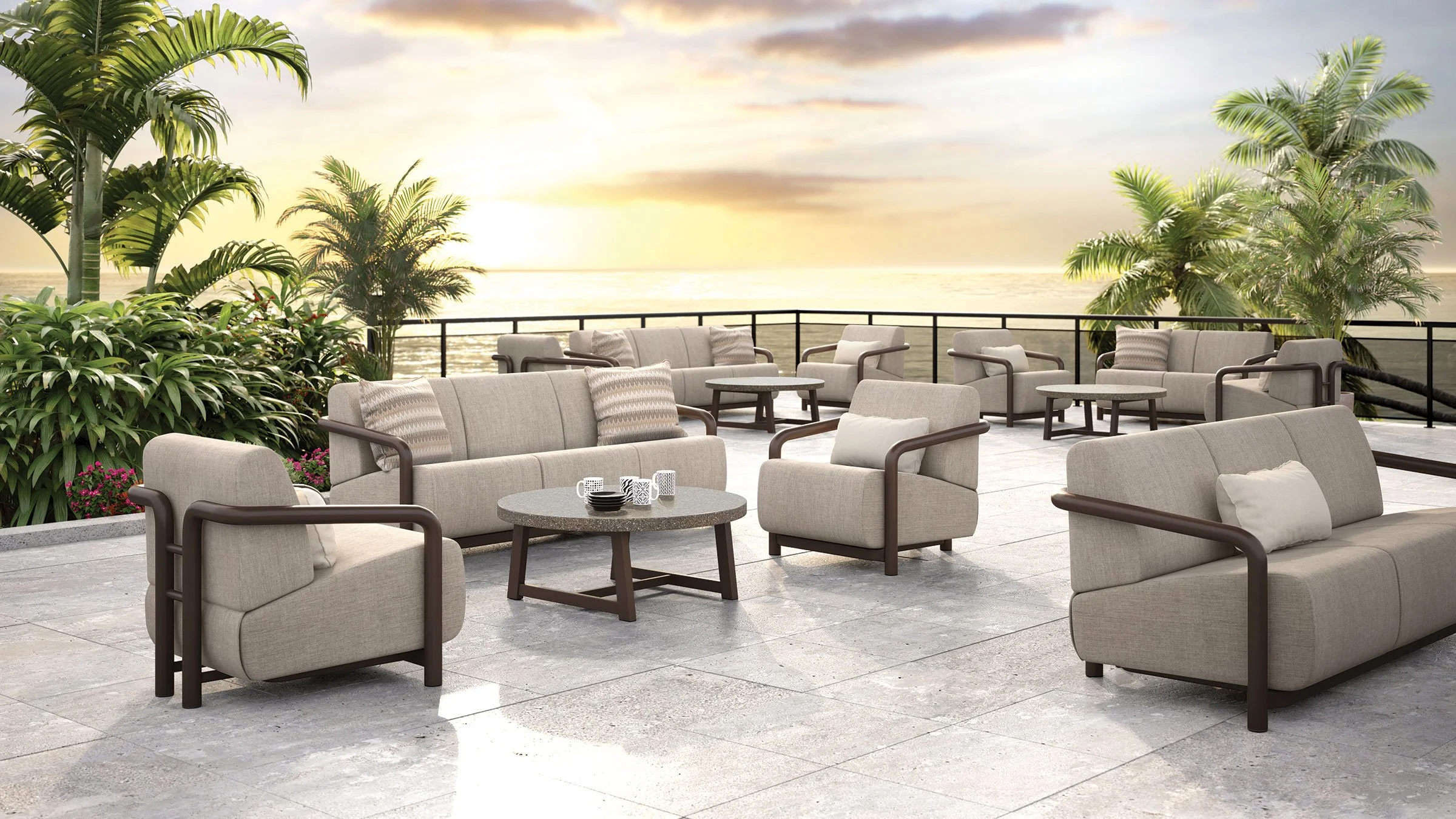 Homecrest - Boden Cushion Set 3