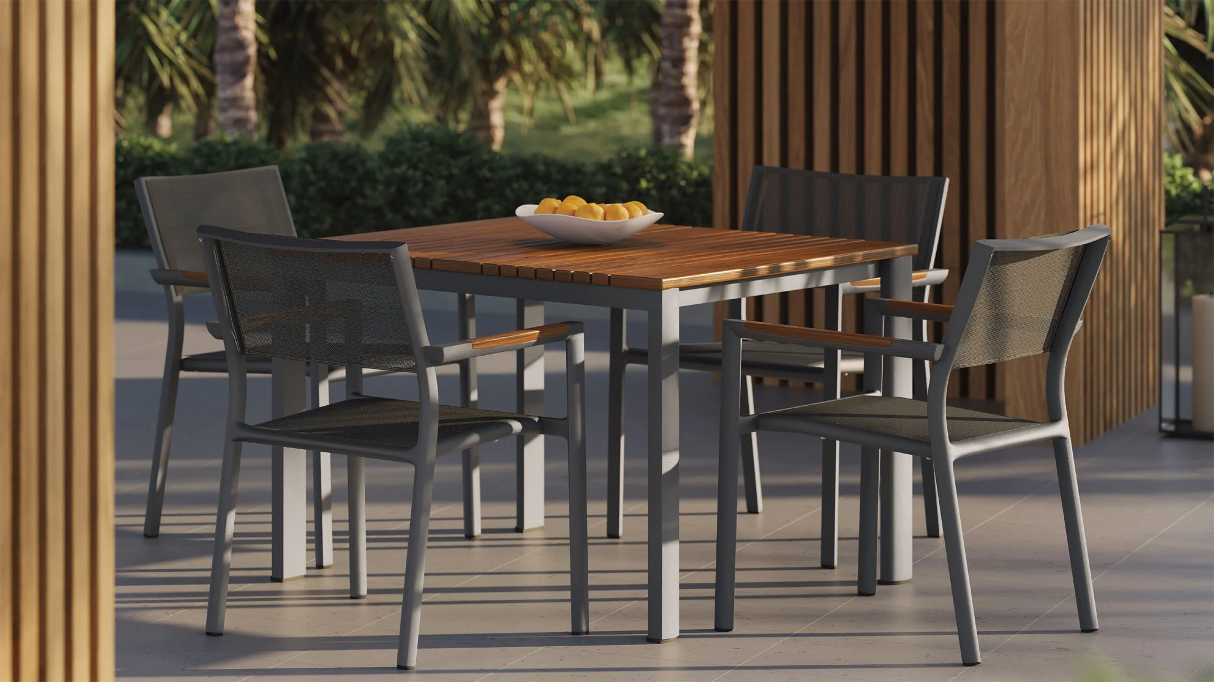 Jensen Outdoor - Breeze Mesa Dining 3