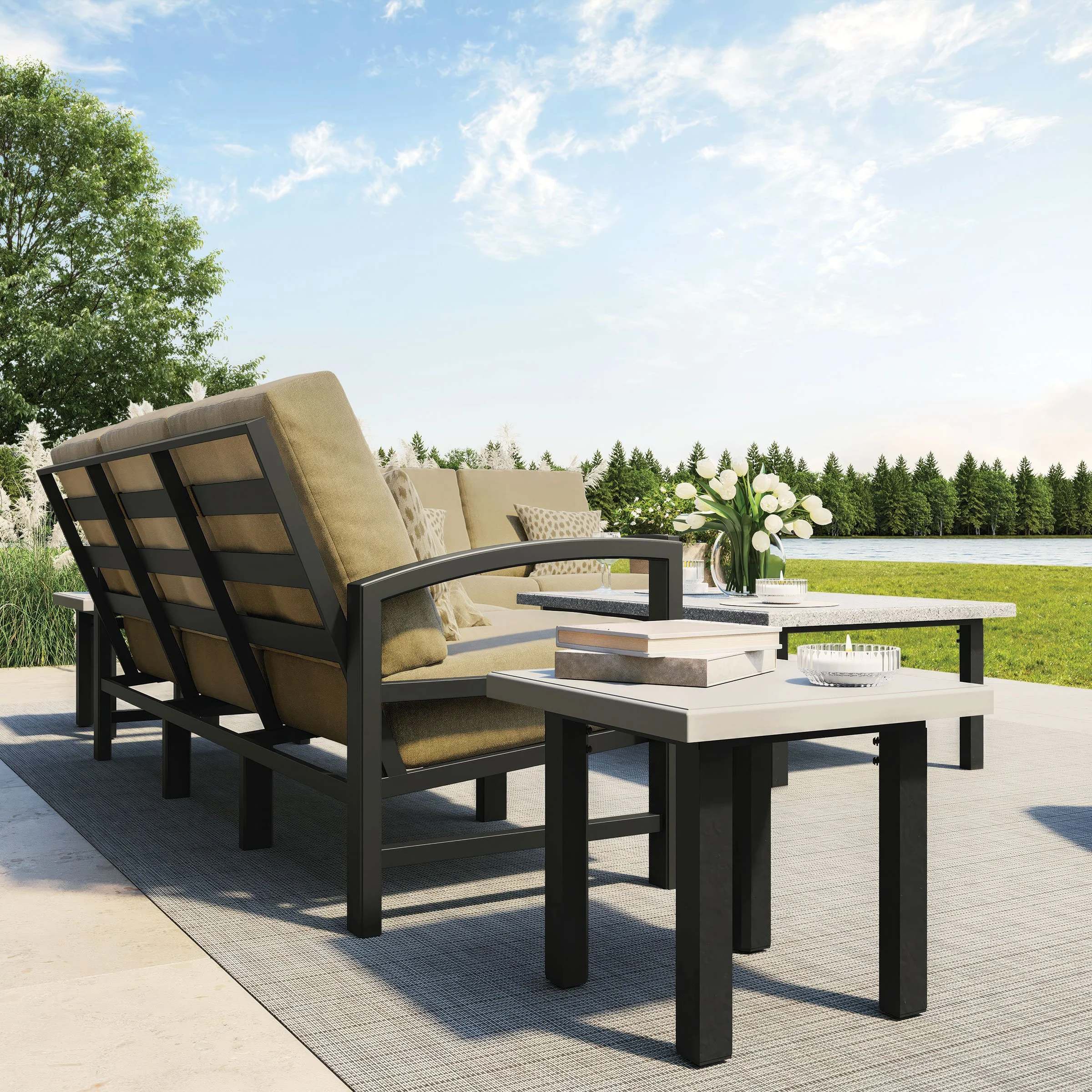 Tropitone - Lakeside Cushion Lounge 4