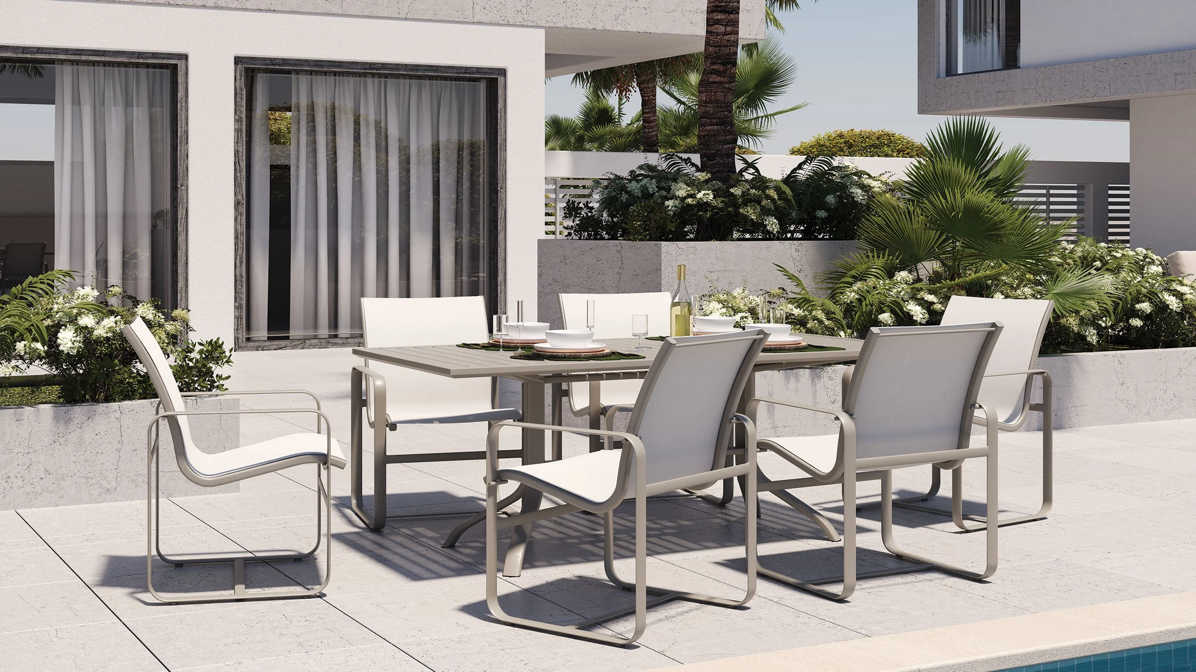 Tropitone - Brasilia Sling Dining