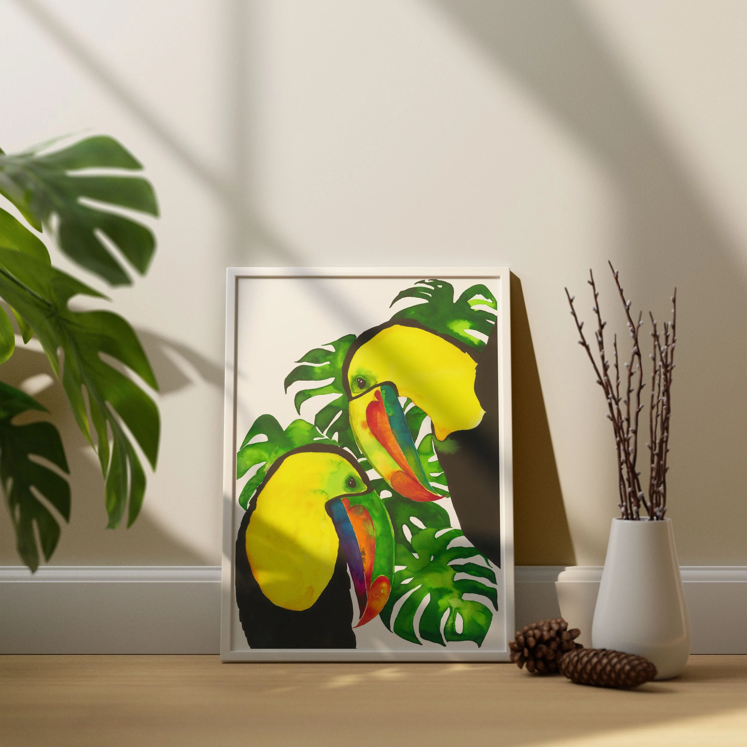 TOUCANS - 2018
WATERCOLOUR