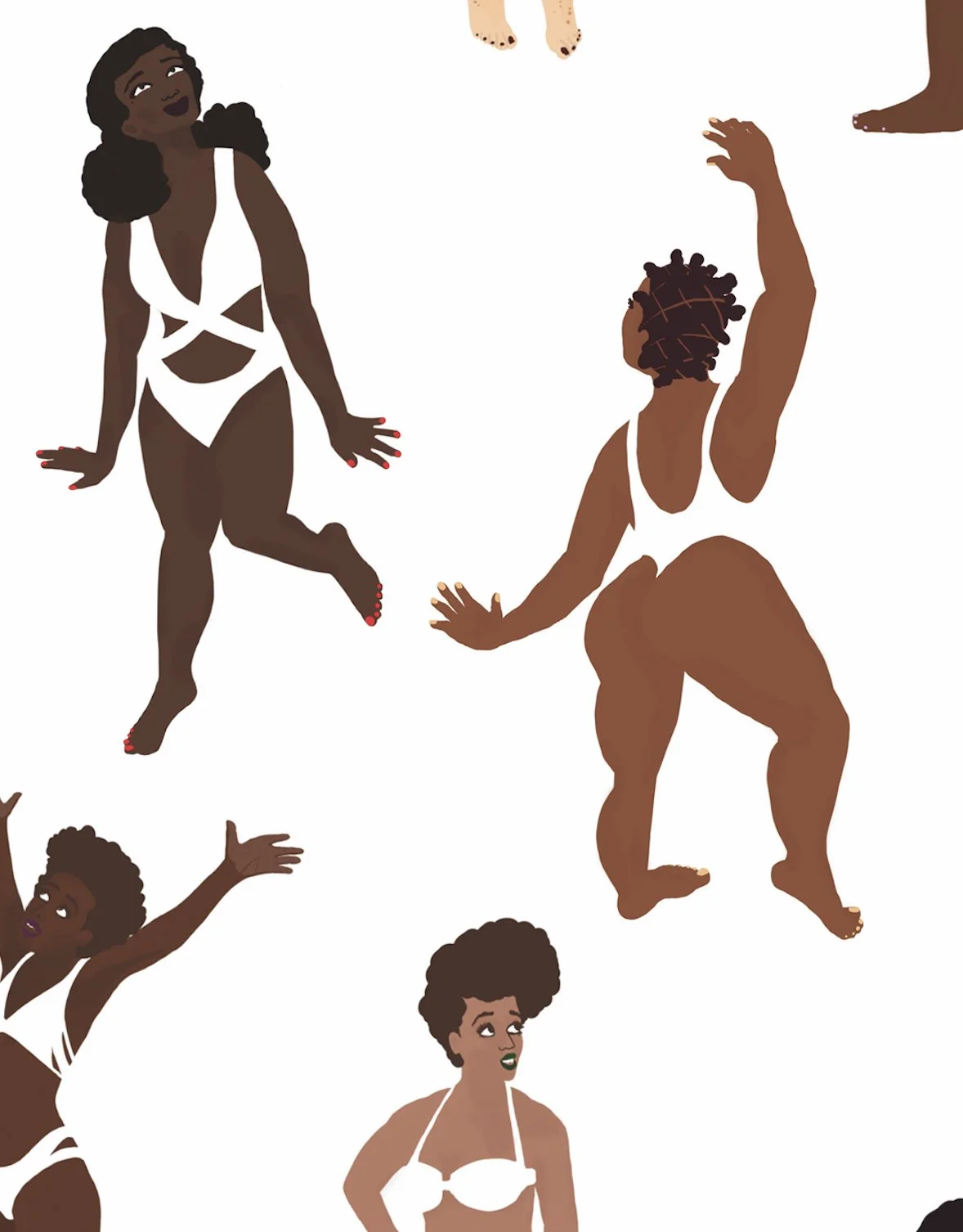 BROWN GIRLS: JOY
medium: digital, 2020