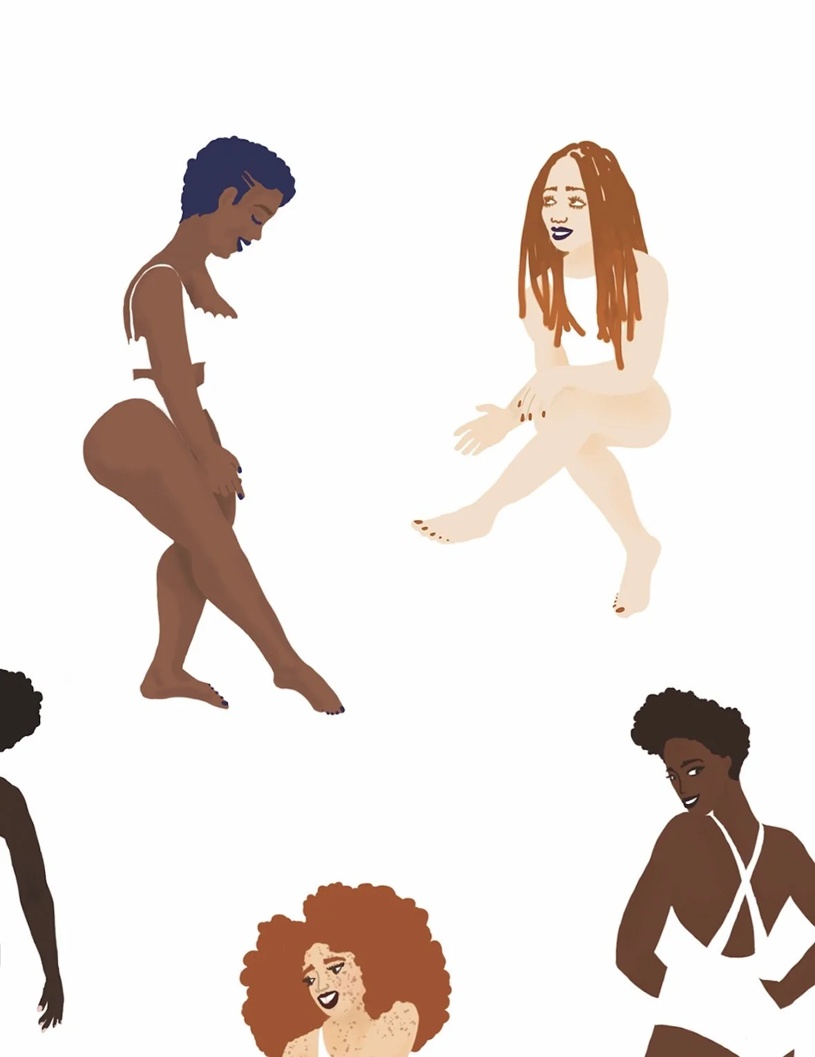 BROWN GIRLS: LOOK
medium: digital, 2020