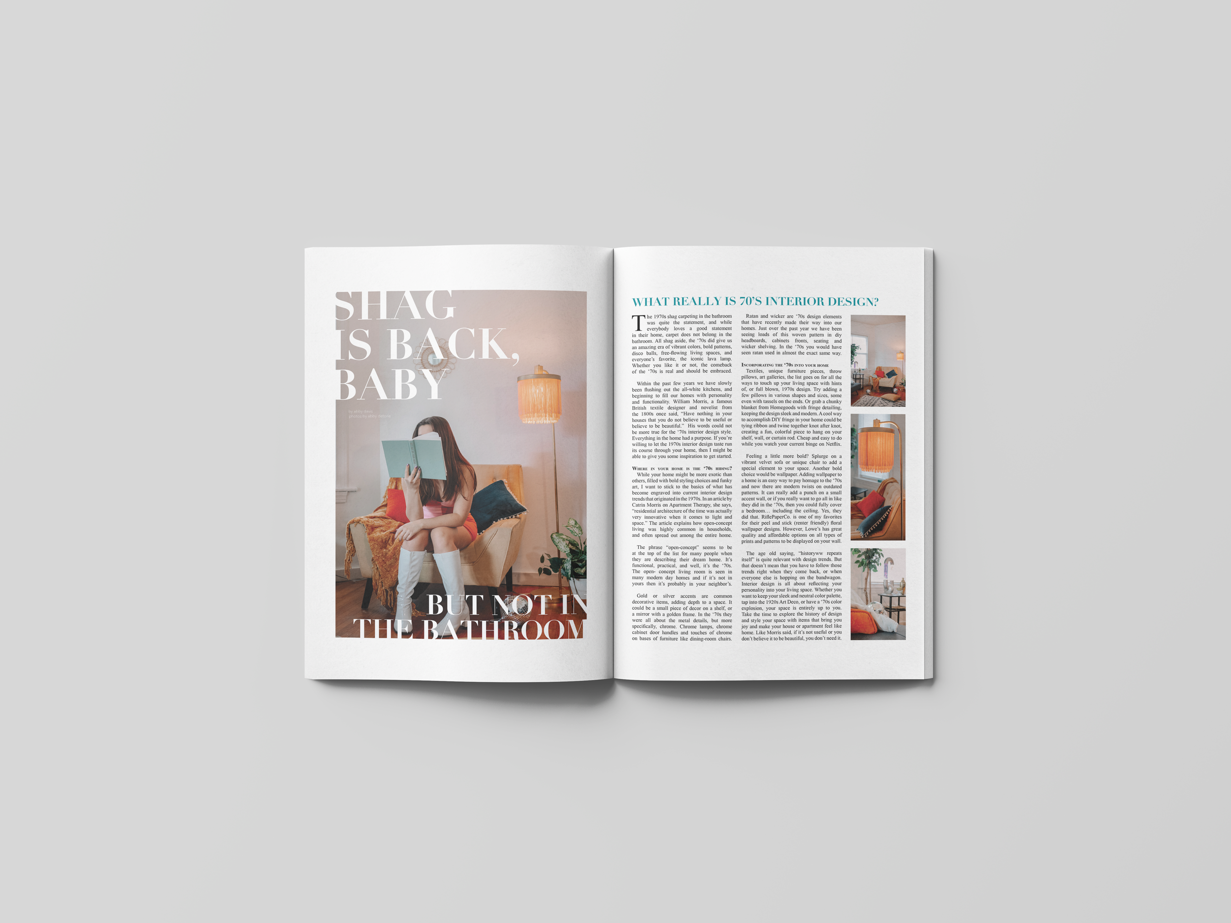Magazine Spread Design