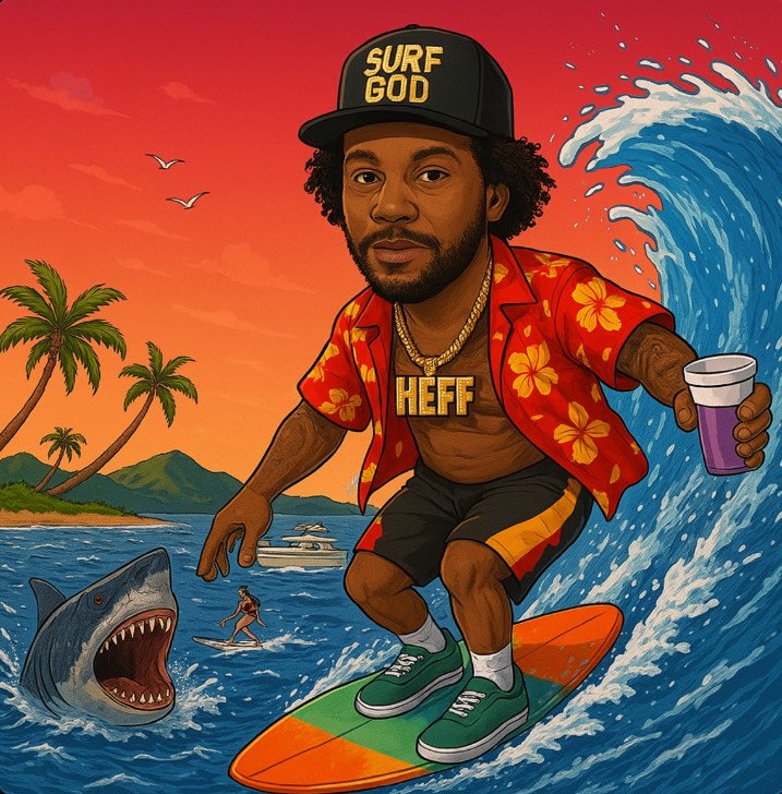 Heff Bankz gives an outstanding performance w/ project “Surf God!”