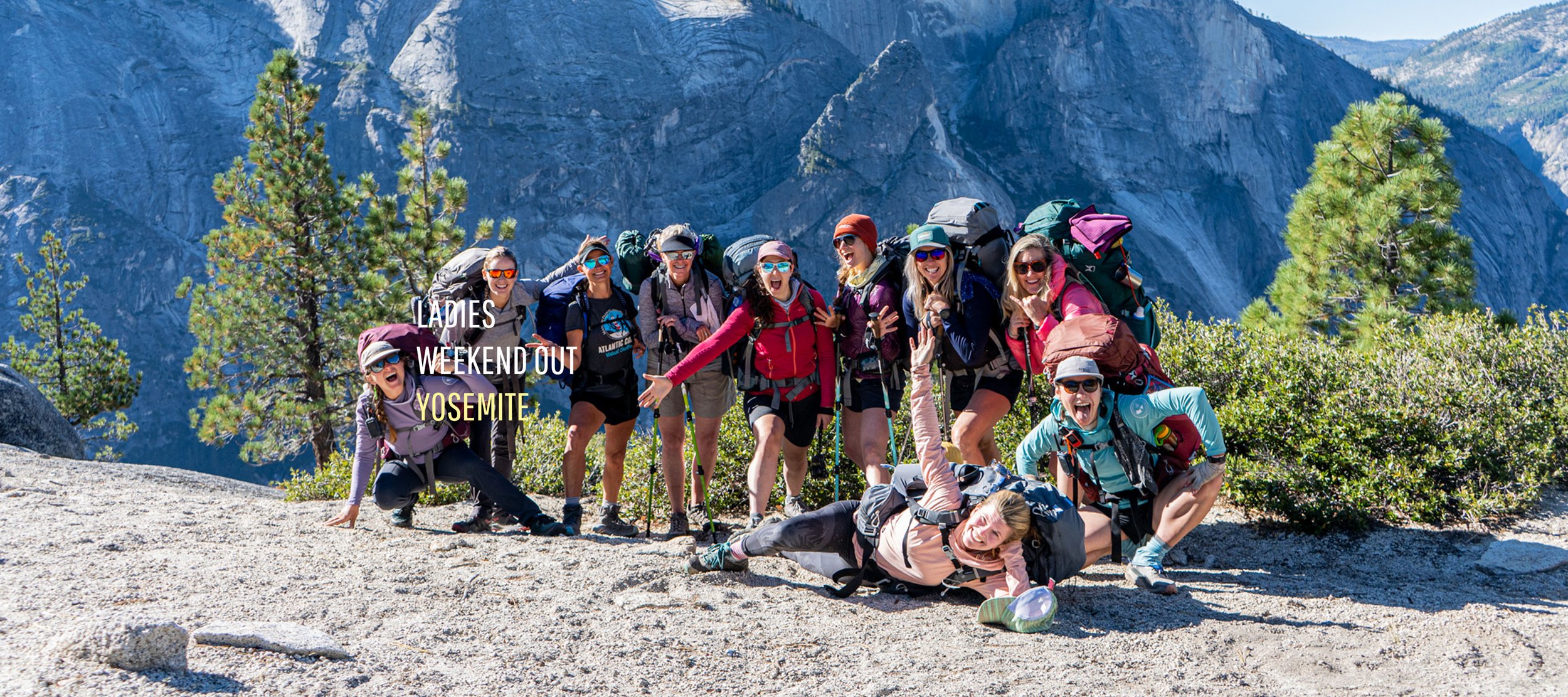 Ladies Weekend Out Yosemite Backpacking