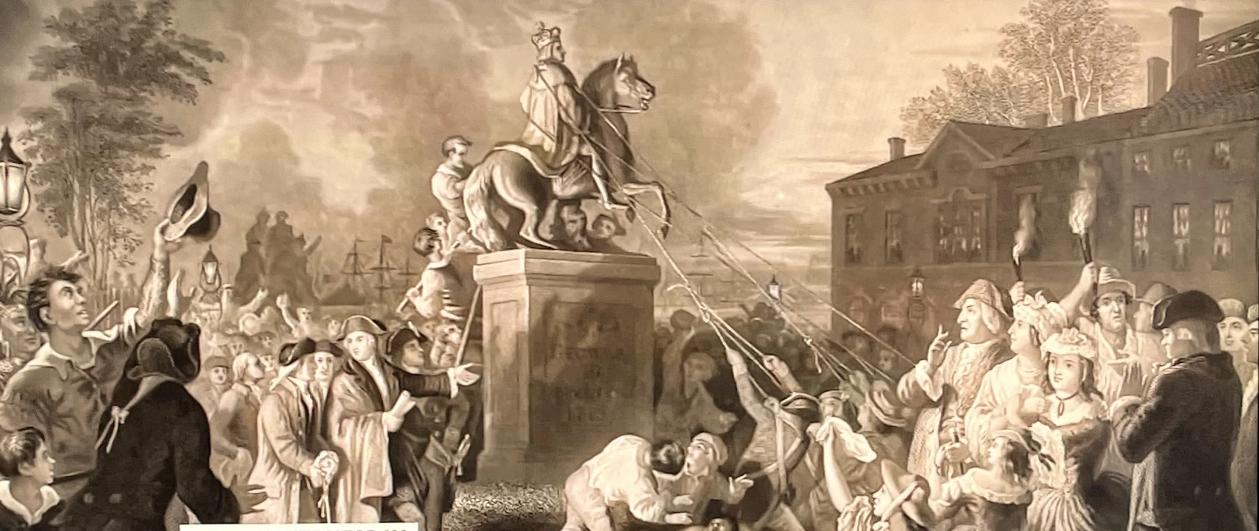 Revolutionary War begins in City Hall Park!