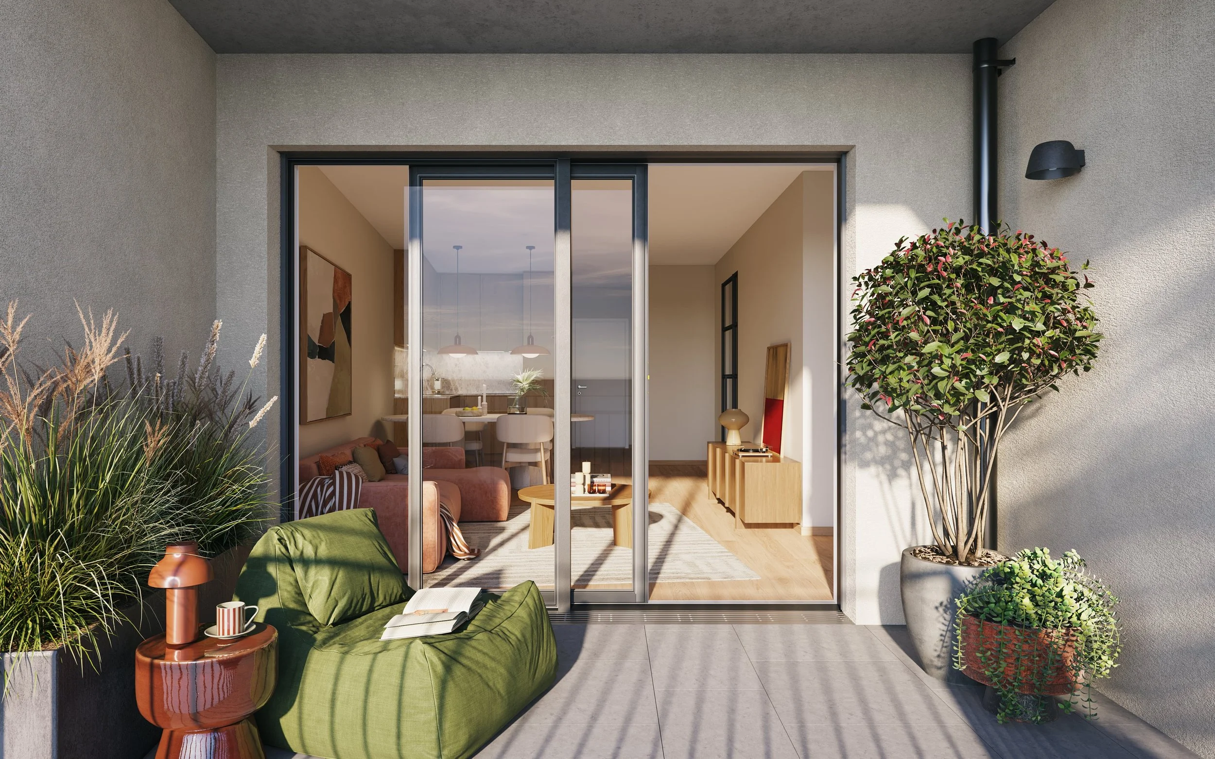 Wohnbau Neubau Wien Vermarktung Visualisierung