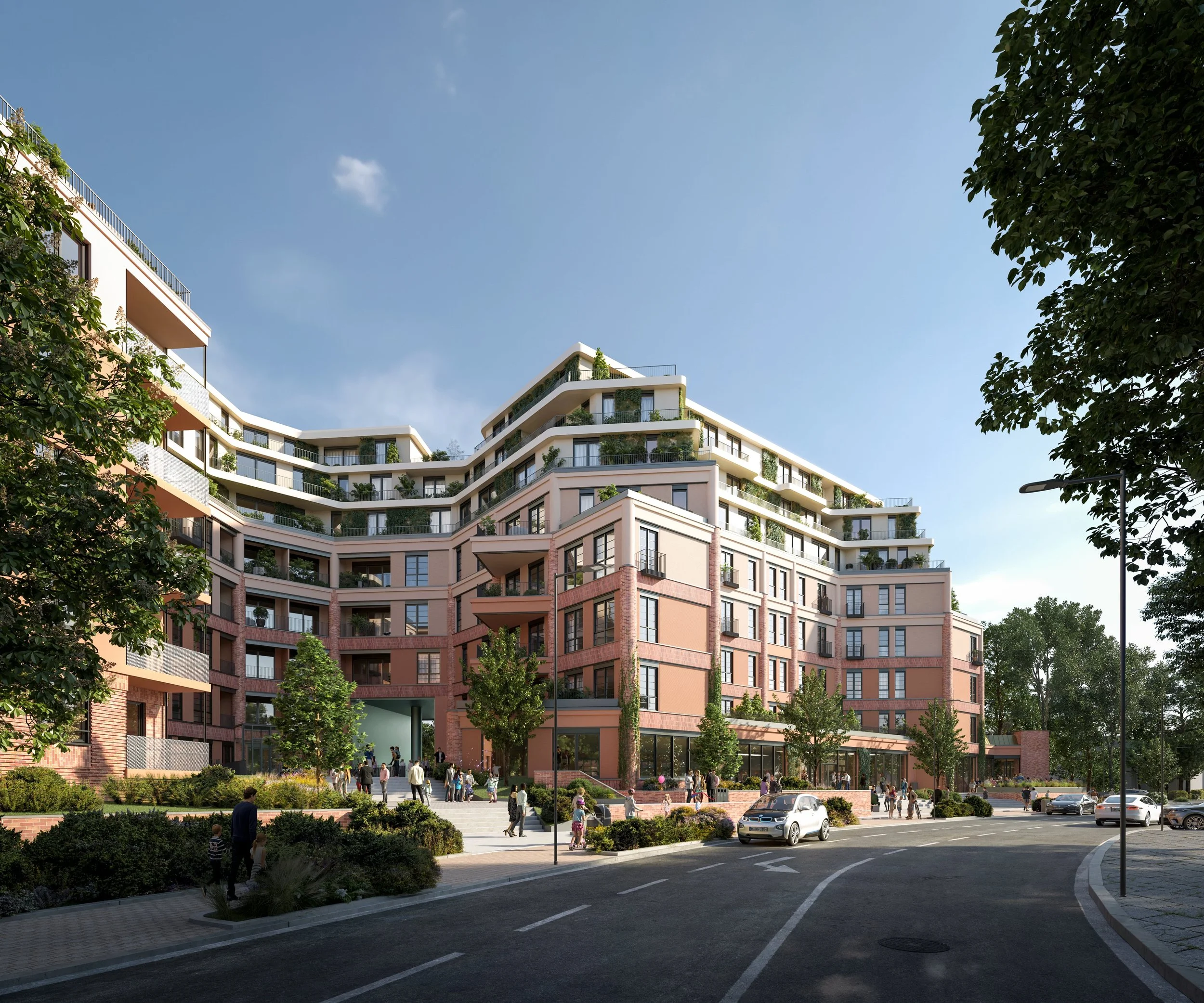 HPP Architekten Düsseldorf - Wohnbau Düsseldorf