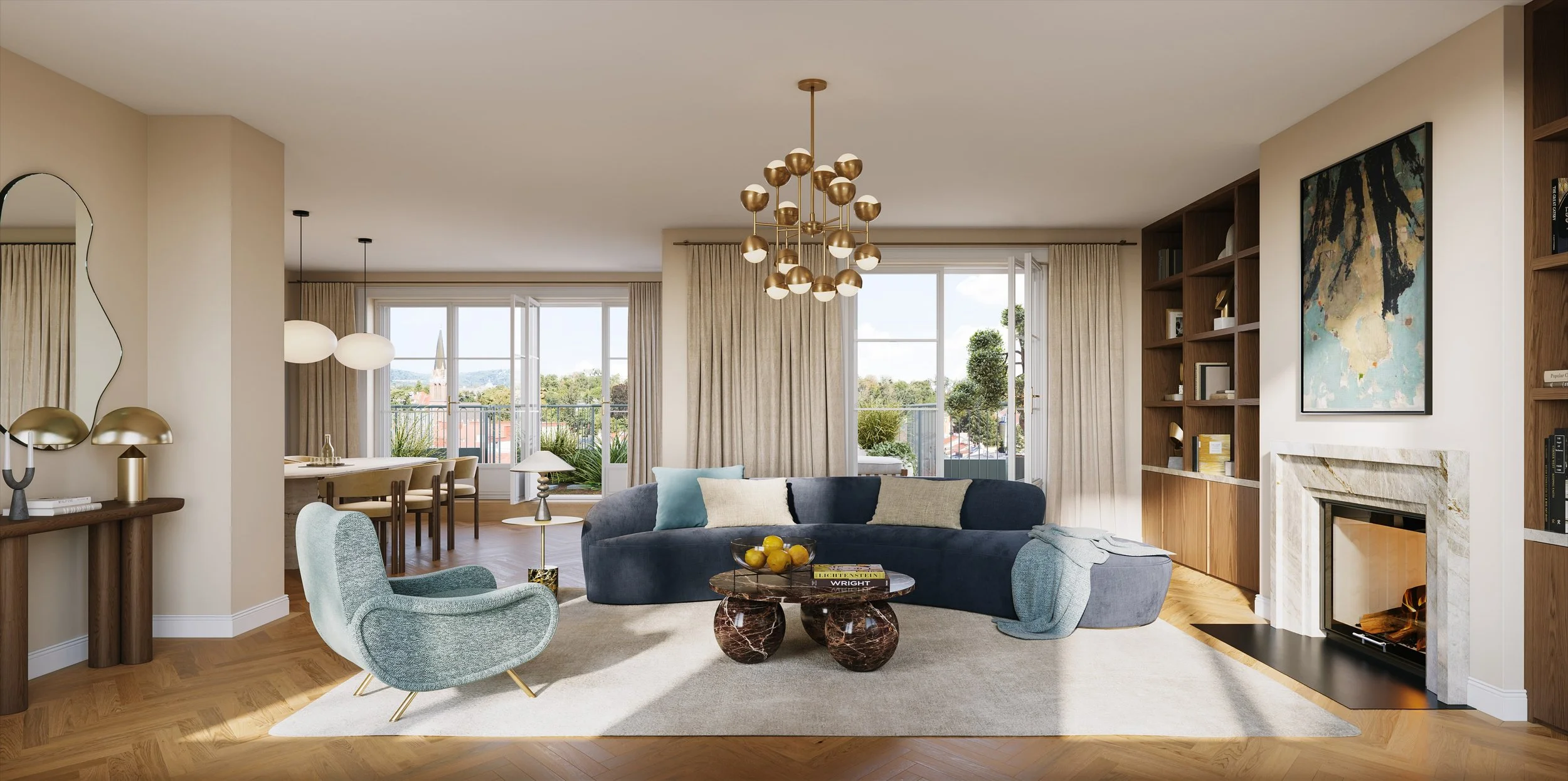 Wohnbau Neubau Zürich Vermarktung Visualisierung