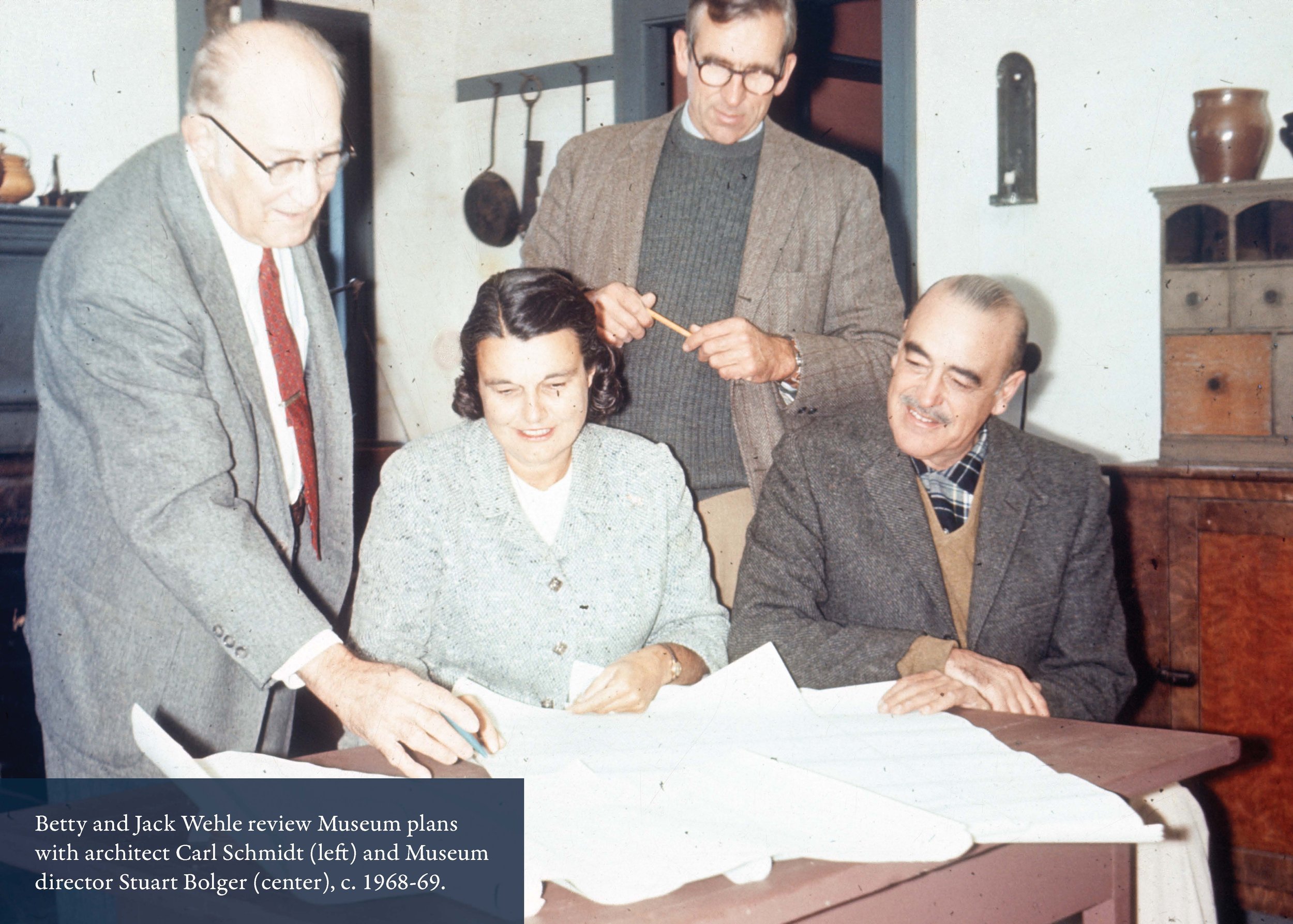 Early Museum Archive Photo with Caption