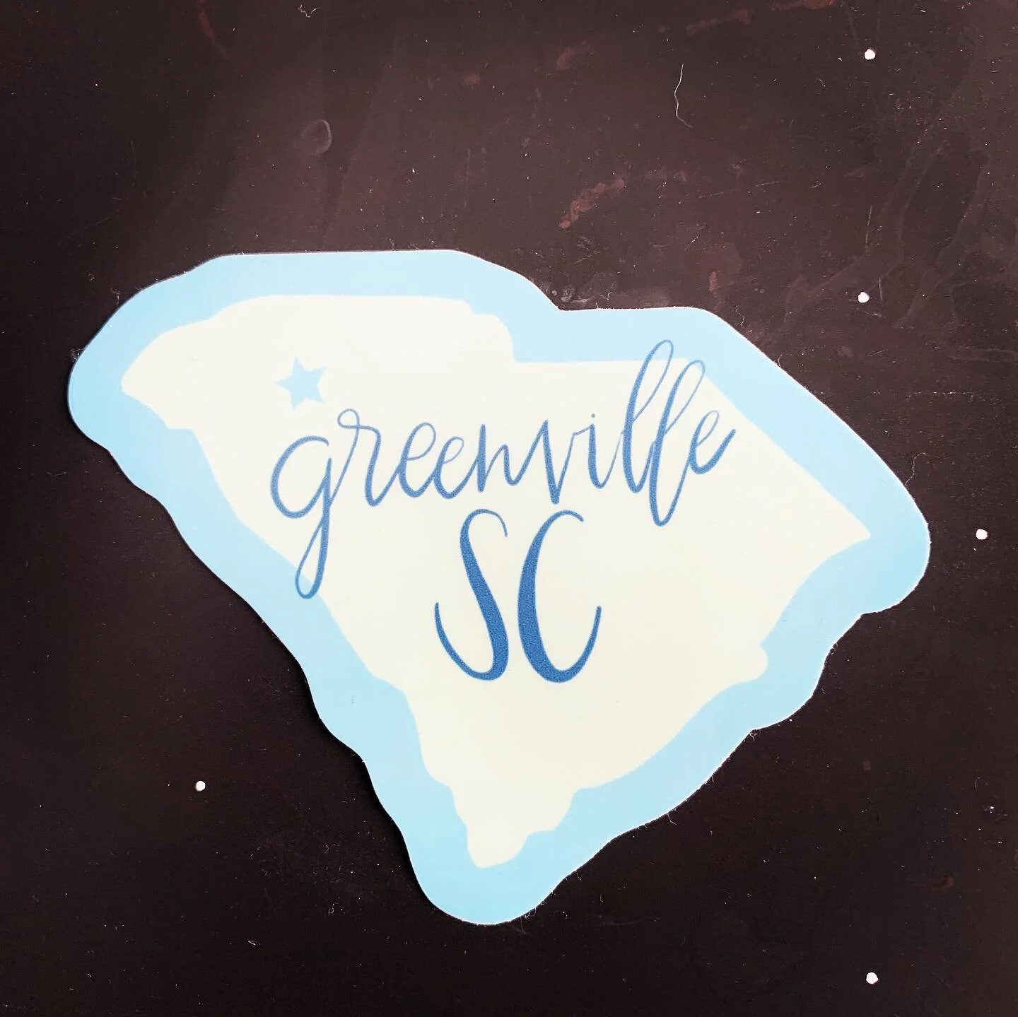 Ay yo Greenville! It&rsquo;s time to rep the best hometown in South Carolina with a fabulous sticker! Pick up yours today in my Etsy shop (link in bio)
.
.
.
#yeahthatgreenville #864 #greenvillesc #stickerdrop #handletteringlove #etsyseller