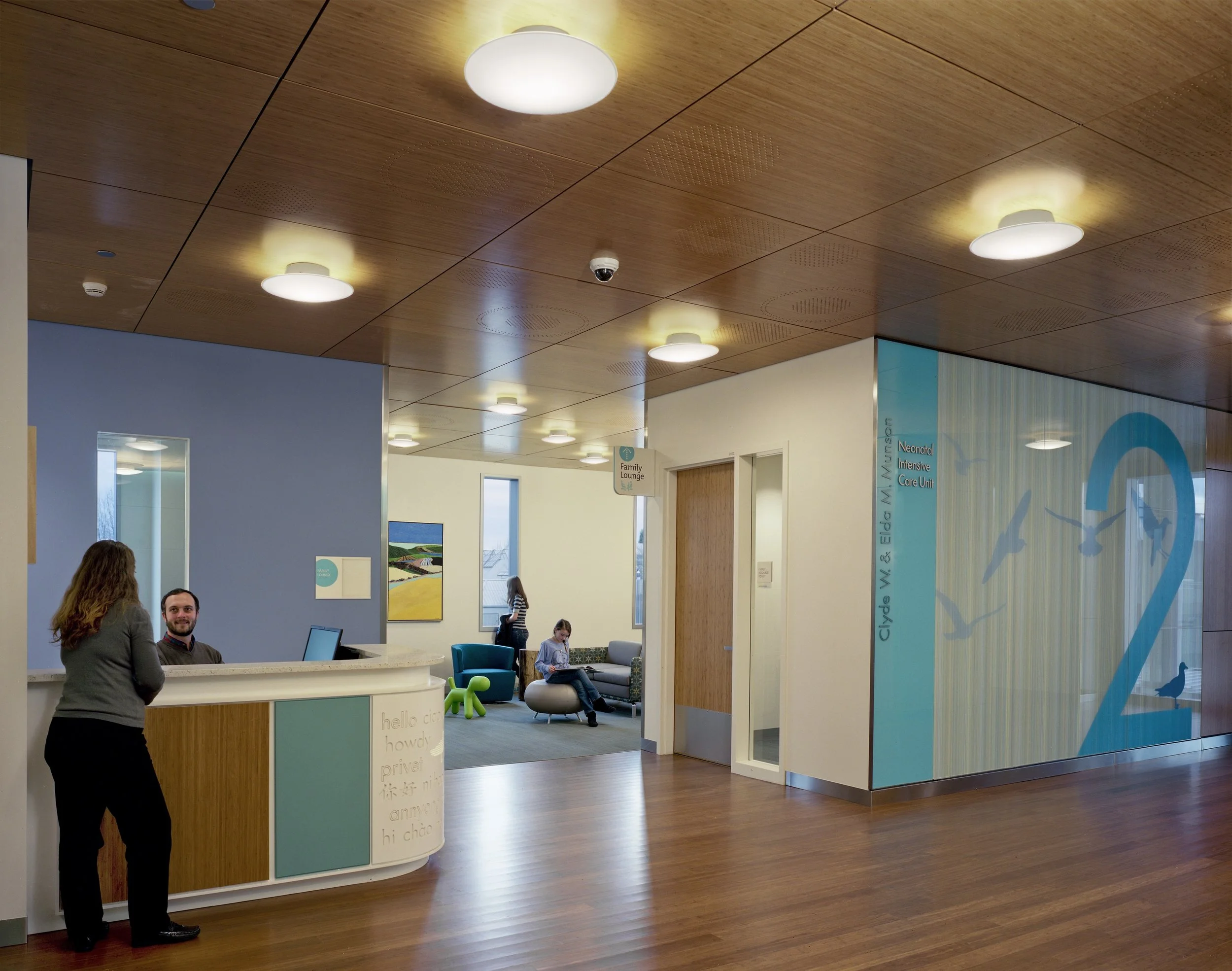 Randall Children's Hospital : The Coastal Floor, NICU & PICU