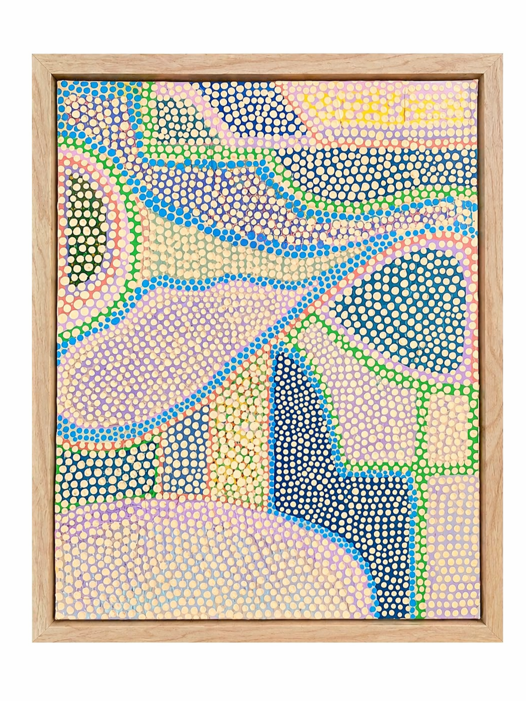 Above Wine Country, acrylic on canvas