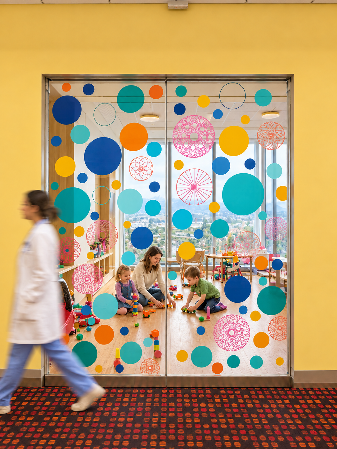 Randall Children's Hospital Art Glass